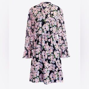 J. Crew Mercantile Drapey tie-front dress with slip lining